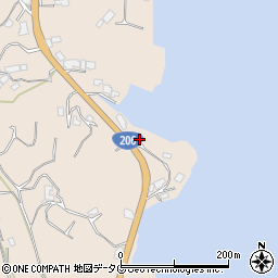 長崎県長崎市琴海形上町1326周辺の地図