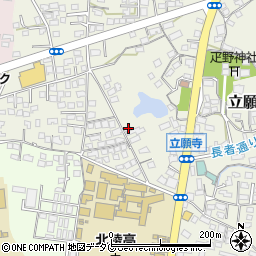 熊本県玉名市立願寺295周辺の地図