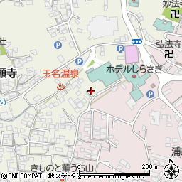熊本県玉名市立願寺46周辺の地図