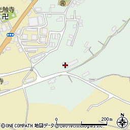 熊本県熊本市北区植木町豊田543周辺の地図