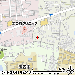 熊本県玉名市立願寺267周辺の地図