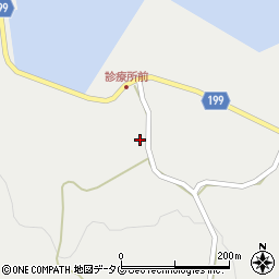 長崎県西海市大瀬戸町松島内郷540周辺の地図