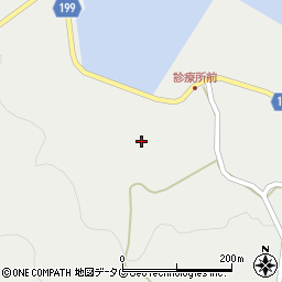 長崎県西海市大瀬戸町松島内郷351周辺の地図