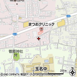熊本県玉名市山田2030周辺の地図