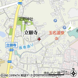熊本県玉名市立願寺447周辺の地図