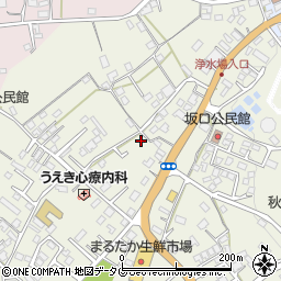 長崎県大村市坂口町周辺の地図