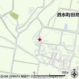 熊本県菊池市泗水町田島1574-1周辺の地図
