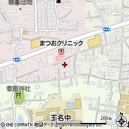 熊本県玉名市山田2026周辺の地図