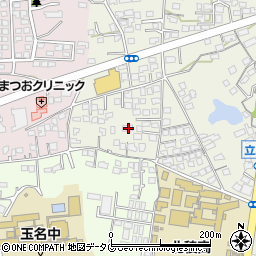 熊本県玉名市立願寺263周辺の地図