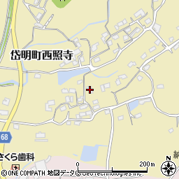熊本県玉名市岱明町西照寺513周辺の地図