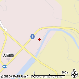 大分県竹田市門田205周辺の地図
