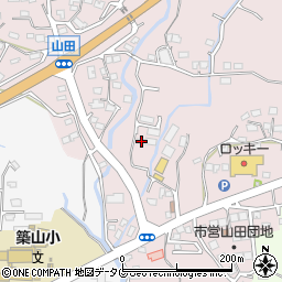 熊本県玉名市山田1754周辺の地図