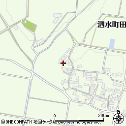 熊本県菊池市泗水町田島1476周辺の地図