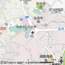 玉名温泉郵便局周辺の地図