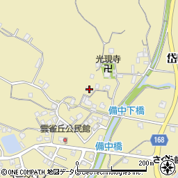 熊本県玉名市岱明町西照寺288周辺の地図