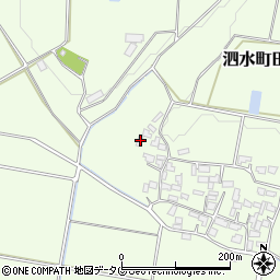 熊本県菊池市泗水町田島1573周辺の地図