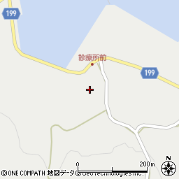 長崎県西海市大瀬戸町松島内郷323周辺の地図
