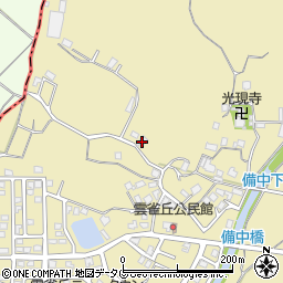 熊本県玉名市岱明町西照寺257周辺の地図