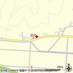 大分県佐伯市下城6886周辺の地図