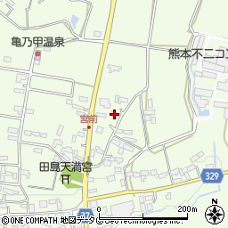 熊本県菊池市泗水町田島1958周辺の地図