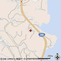 長崎県長崎市琴海形上町1352周辺の地図