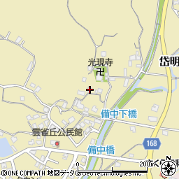 熊本県玉名市岱明町西照寺298周辺の地図