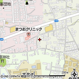 熊本県玉名市立願寺268周辺の地図
