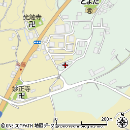 熊本県熊本市北区植木町豊田548周辺の地図