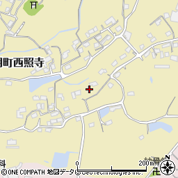 熊本県玉名市岱明町西照寺535周辺の地図