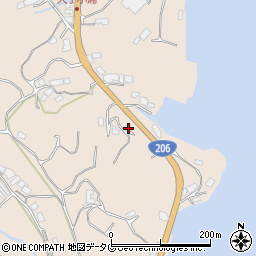 長崎県長崎市琴海形上町1338周辺の地図