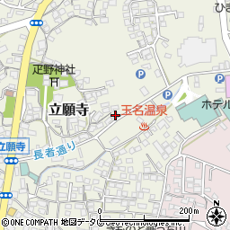 熊本県玉名市立願寺500周辺の地図