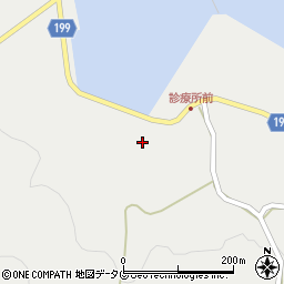 長崎県西海市大瀬戸町松島内郷355周辺の地図