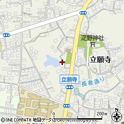 熊本県玉名市立願寺363周辺の地図