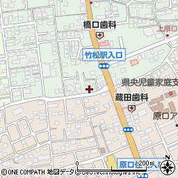 長崎県大村市竹松本町1194-1周辺の地図