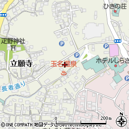 熊本県玉名市立願寺520周辺の地図