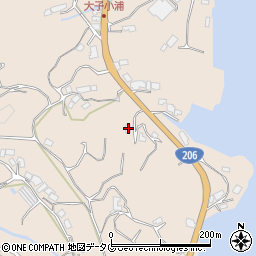 長崎県長崎市琴海形上町1347周辺の地図