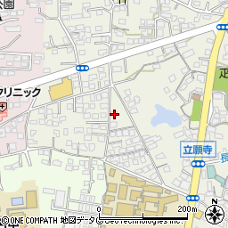 熊本県玉名市立願寺257-3周辺の地図