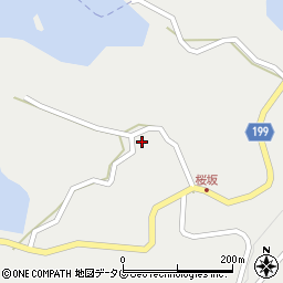 長崎県西海市大瀬戸町松島内郷1989周辺の地図