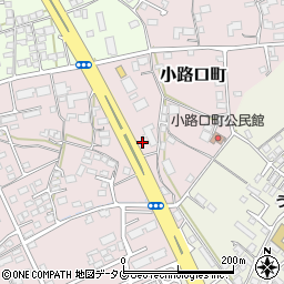 長崎県大村市小路口町周辺の地図