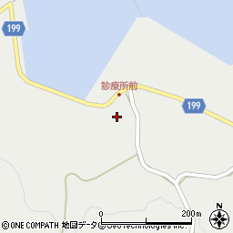 長崎県西海市大瀬戸町松島内郷303周辺の地図