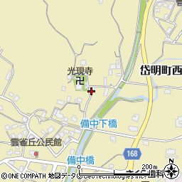 熊本県玉名市岱明町西照寺312周辺の地図