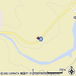 大分県竹田市入田168周辺の地図