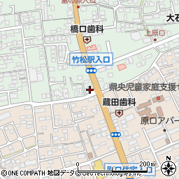 長崎県大村市竹松本町1211-1周辺の地図