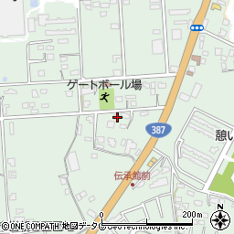 熊本県菊池市泗水町吉富3217周辺の地図