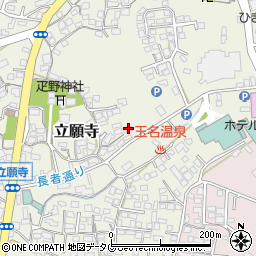 熊本県玉名市立願寺497周辺の地図