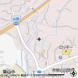 熊本県玉名市山田1757周辺の地図
