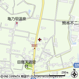 熊本県菊池市泗水町田島1961周辺の地図