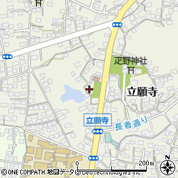 熊本県玉名市立願寺367周辺の地図