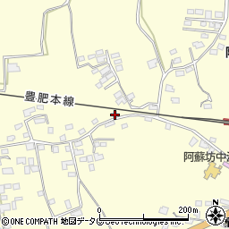 熊本県阿蘇市黒川1717周辺の地図