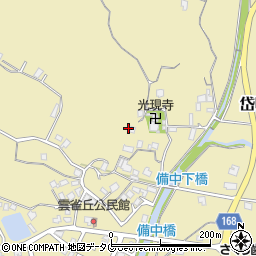 熊本県玉名市岱明町西照寺317周辺の地図